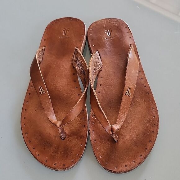 Frye Leather Sandals - Picture 1 of 6